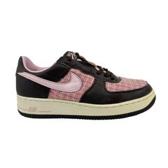 Nike Air Force 1 Premium Baroque Brown Pink Ice Womens Athletic Sneaker