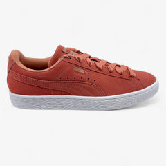 PUMA Suede Jewels Rosette White Womens Athletic Sneaker