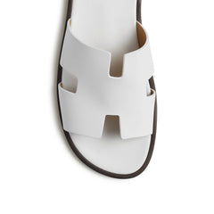Hermès Paris Izmir White Sandal