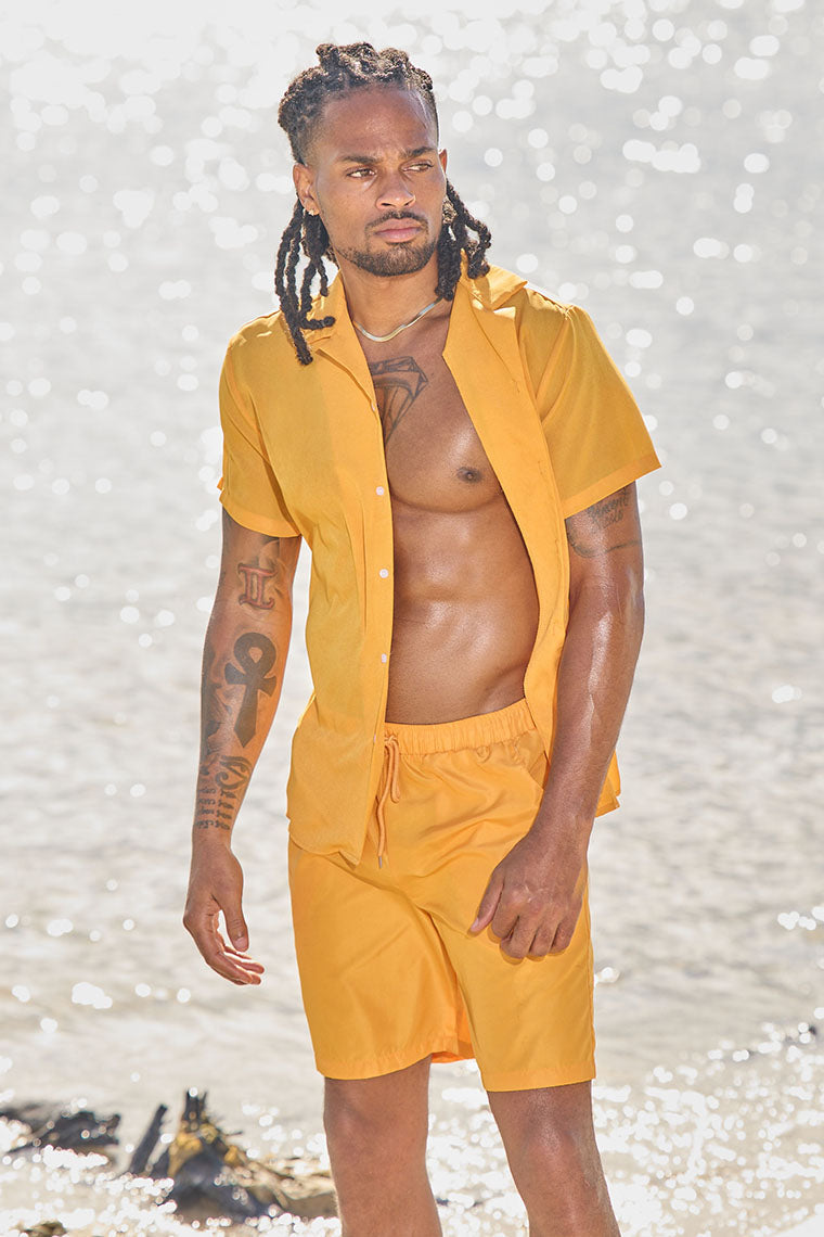 ST. TROPEZ SHIRT-MARIGOLD