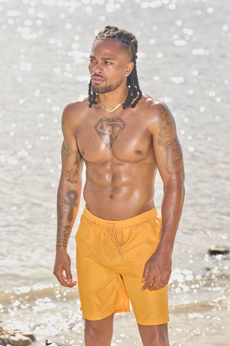 ST. TROPEZ SHORTS-MARIGOLD