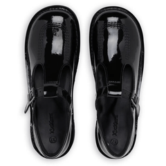 Kickers Kick T-Bar Patent Leather Junior
