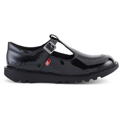 Kickers Kick T-Bar Patent Leather Junior
