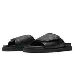Preloved - Louis Vuitton Miami Mules Black Slides