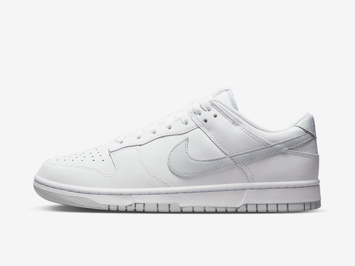 Nike Dunk Low White Pure Platinum