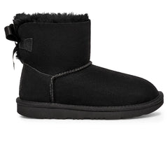 UGG Mini Bailey Bow II Girls Black Boots